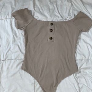 Rue21 over the shoulder thong bodysuit